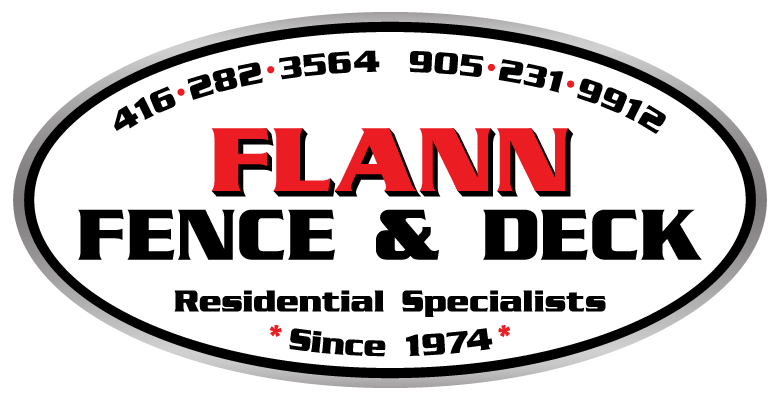 Flann Fence and Deck Logo onDark